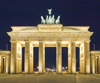 Berlin Brandenburger Tor Nacht